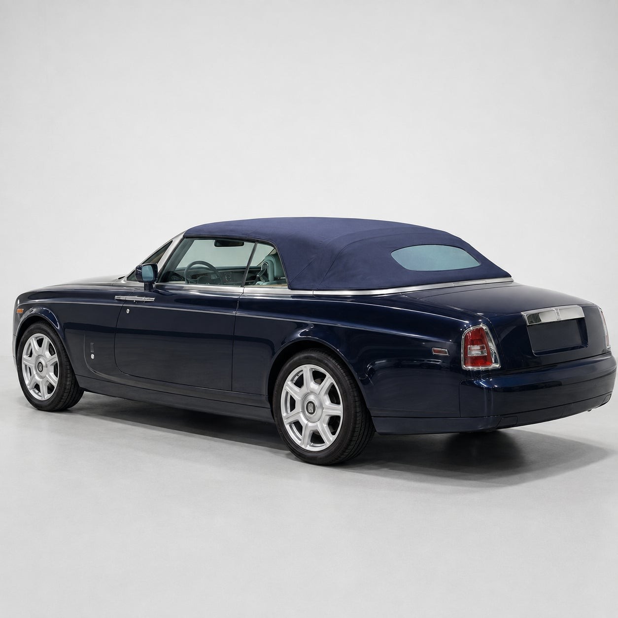 Rolls-Royce Phantom Drophead 2008-2016 Top cover with bag Blue P/N 54347191867
