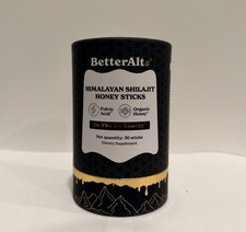 BetterAlt Pure Himalayan Shilajit Sticks w/ Organic Honey 30 STICKS BetterAlt