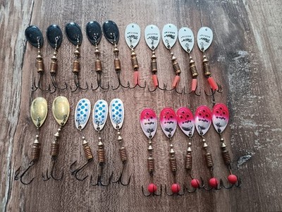 20 Mepps Gr.3 Spinner/Aglia, eBrite, Comet/Zander, Barsch, Forelle/Neuwertig