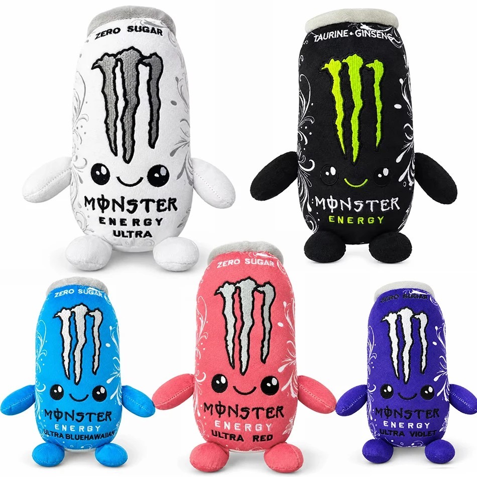 Monster Energy Can Plush Toy Cute Soft Stuffed Drink Plushie Doll Gift ...