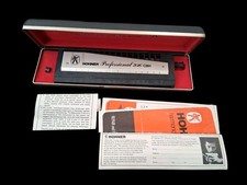 HOHNER Professional 2016 CBH Chromatic Harmonica with Case Musical Instrument