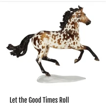 BREYERFEST 2025 Buckskin Appaloosa Glossy LOOSE Mane Let The Good Times Roll