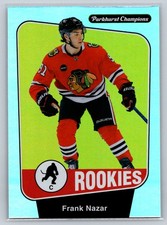 2024-25 Parkhurst Champions Rainbow Rookie Frank Nazar RC Chicago Blackhawks
