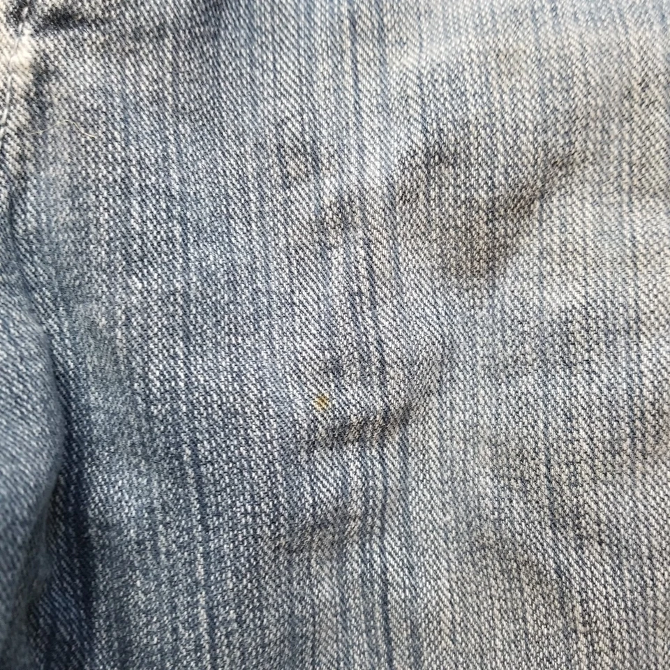 Pantalones Cortos De Colección Phat Farm Para Hombres 36 Azul Denim Sueltos Jean Jorts Y2K Patinador Hip Hop Foto 4 de 4