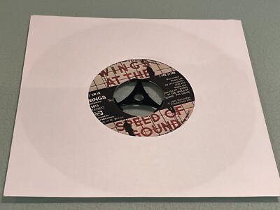 Wings - Goodnight Tonight - Beware My Love - Vinyl Record 7'' Single - 1976
