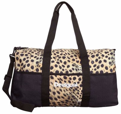 DESIGUAL Bolsa Sport Life Wild - Bag - Tasche - Sac - Nuevo