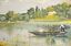 thumbnail 4  - Collection de Paris Needlepoint L&#039;étang de ville d&#039;Avray Jean-Baptiste Corot Art