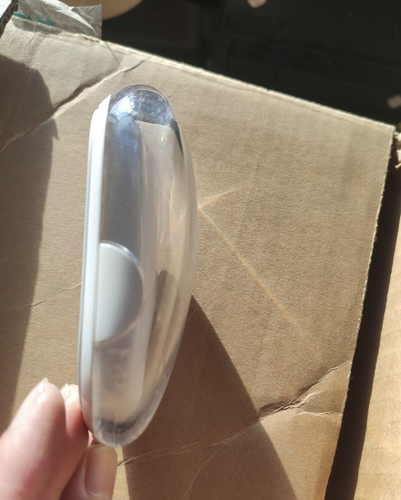 Apple Crystal Clear G4 Single Button USB Mouse M5769, normaler Gebrauch - 第 1/3 張圖片