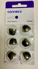 Siemens Signia Connexx Hearing Aid Click Sleeve Domes Large Closed Tips