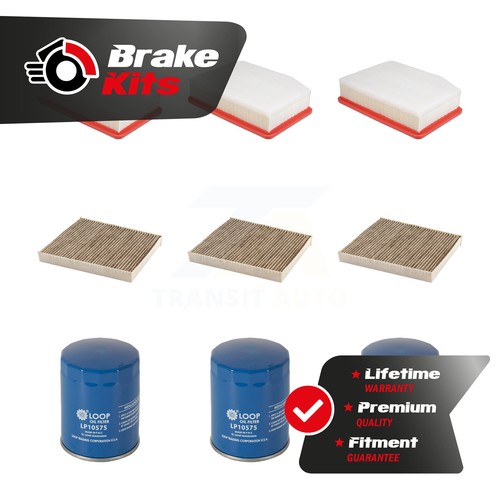 Air Cabin Engine Oil Filters (9 Total) Kit For 20192023 GMC Sierra