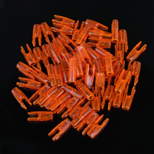 50pcs Arrow Nock Tail Plastic 8mm Adapter Archery Arrow Shaft DIY Hunting Target - Picture 23 of 32