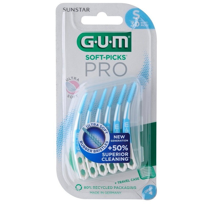 Gum , Spazzolino Interdentale, Soft Picks Pro Small (30X, 0.80 Mm) - Immagine 2
