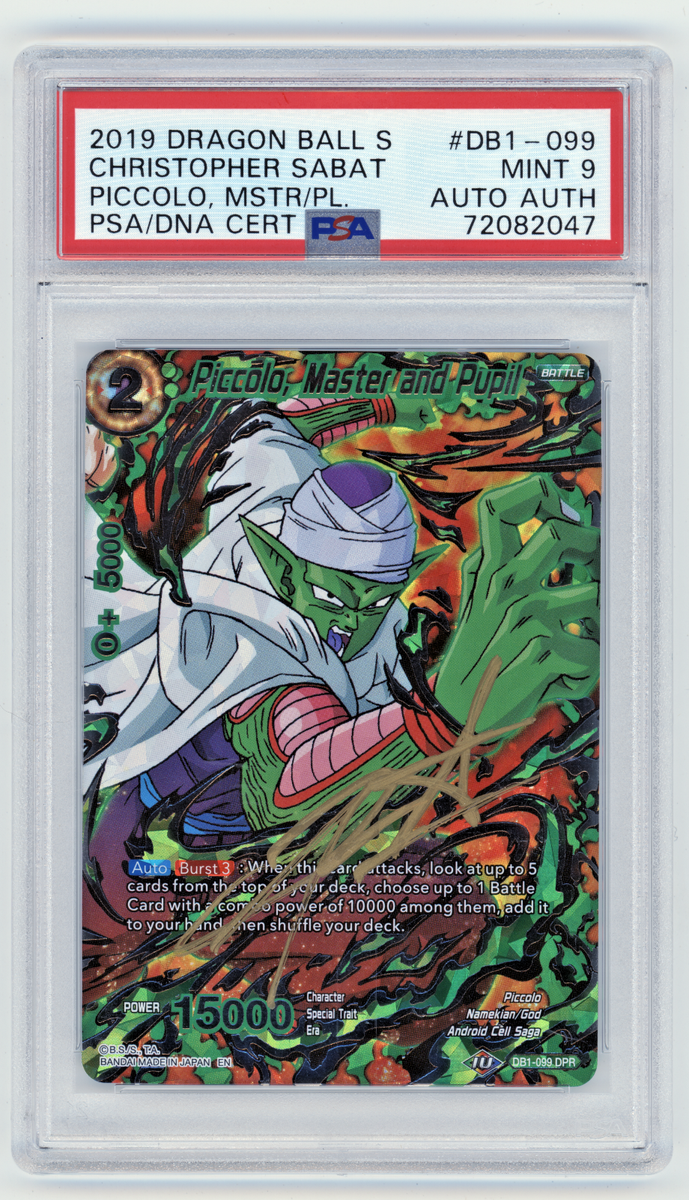 PSA MT 9 Christopher Sabat Piccolo, Master and Pupil DB1-099 Duo