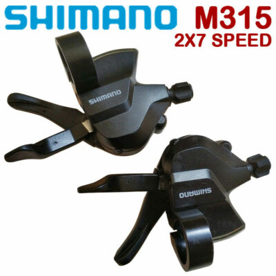 Shimano SL-M315 Rapidfire Plus Schalthebel Set oder 2 3 7 8 fach inkl Schaltzüge