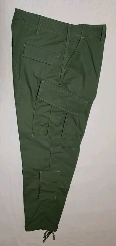 ARMY Combat Trousers Green Large-long NWOT 