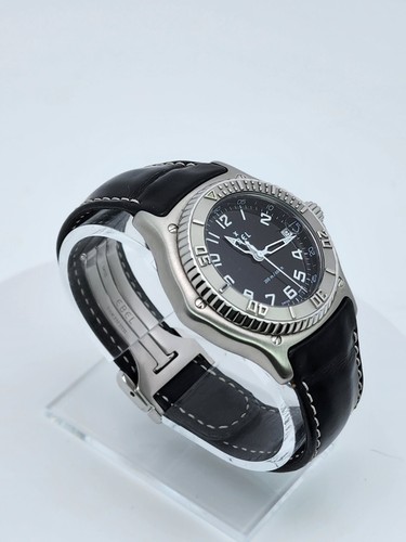 Ebel Discovery Diver 200m, Cartier 187 Quartz Calibre, Black Dial, 40mm E9187341 - Picture 9 of 20