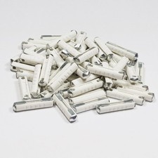 CONTINENTAL TORPEDO 8A AMP WHITE CERAMIC CAR FUSE BULLET CLASSIC CAR -PACK OF 50
