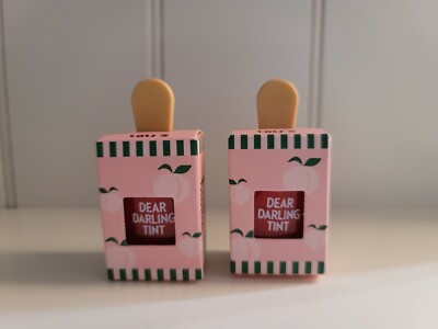 Loli's Brand New Dear Darling Lip Tint Korean 4.5g Peach Red #3 (2 Pack)