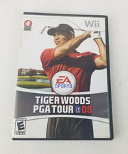 Tiger Woods PGA Tour 08 (Nintendo Wii, 2007) CIB Complete with Manual Tested