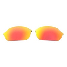 Walleva Fire Red Polarized Replacement Lenses For Smith Optics Parallel