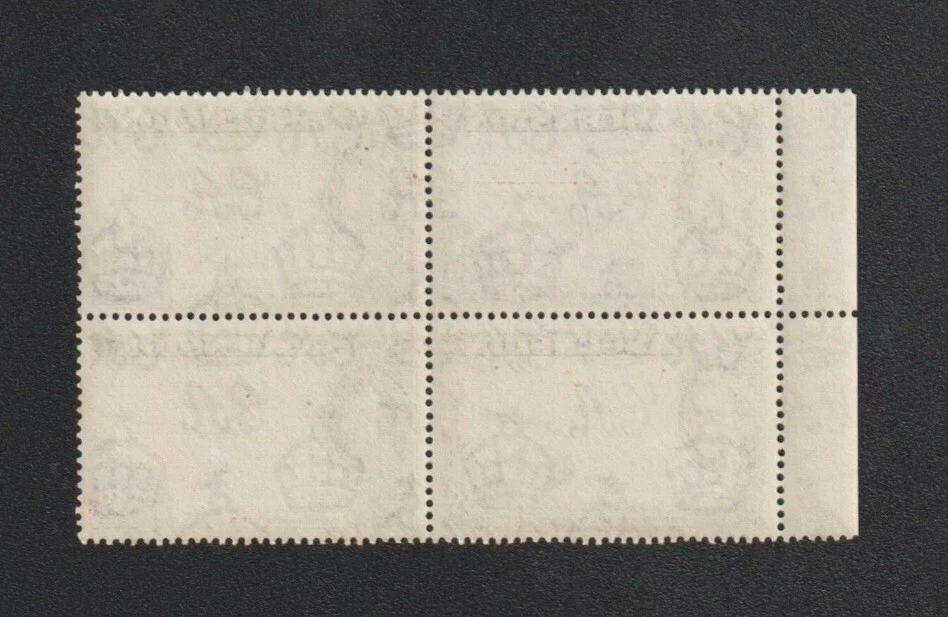 GB. Ascension 1956 3d QEII Boatswain Bird bloque negro y azul de 4 MNH SG 62 Foto 2 de 2