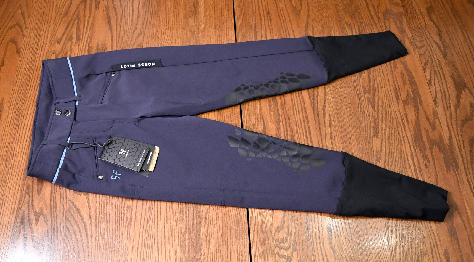 Horse Pilot, New, X-Balance breeches, Dark Night,XS, MSRP $200