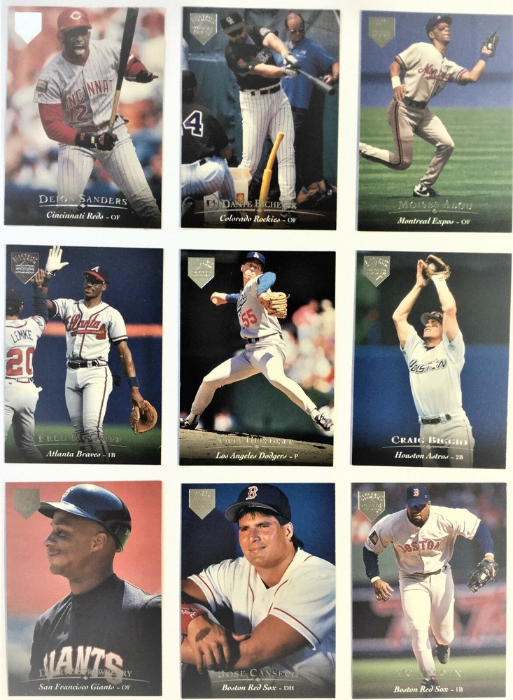 1995 Upper Deck ELECTRIC DIAMOND Silver MLB Cards - Pick From List (1 - 225)