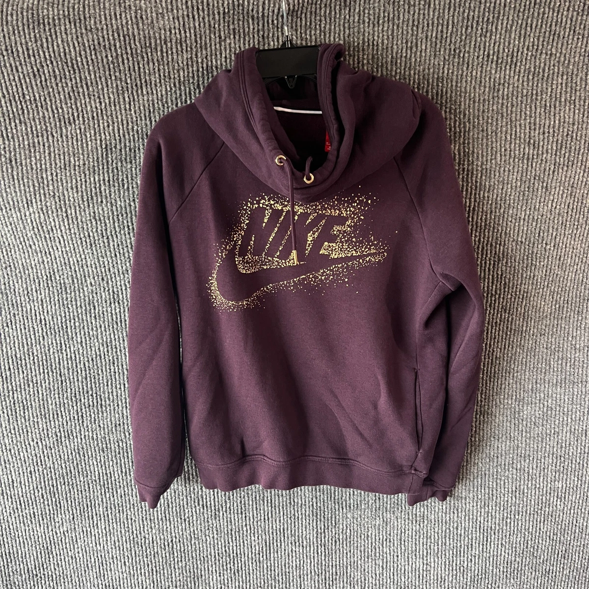 purple and gold nike sweatshirt