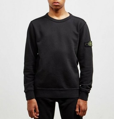 stone island black jumper junior