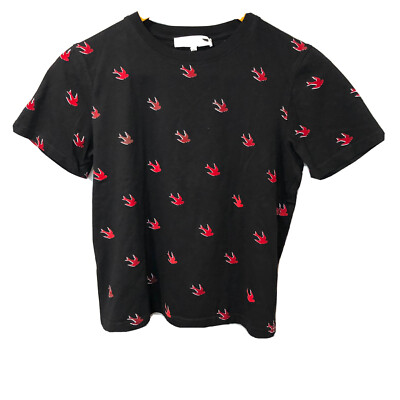 Alexander McQueen MCQ Birds T Shirt Unisex Small Mens Short