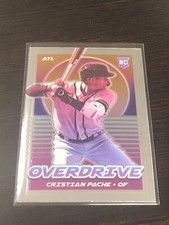 2021 Panini Overdrive Baseball Cristian Pache Atlanta RC #11 B51