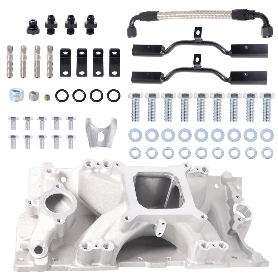 For Chevy G30 GMC Truck EFI Single Plane Fuel Injection Intake Manifold 300260 Foto 3 de 4