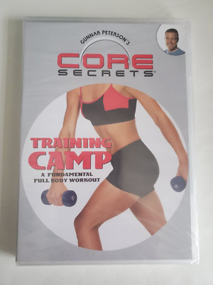 Gunnar Peterson's Core Secrets Training Camp DVD Brand New 2003 Guthy-Renker