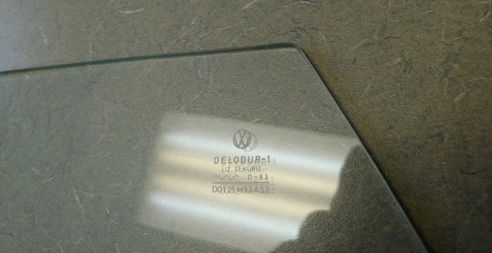 MUY BONITO USADO ORIGINAL GENUINO PORSCHE 914 914-6 VENTANA TRASERA DELODUR-1 CRISTAL 1 Foto 4 de 4