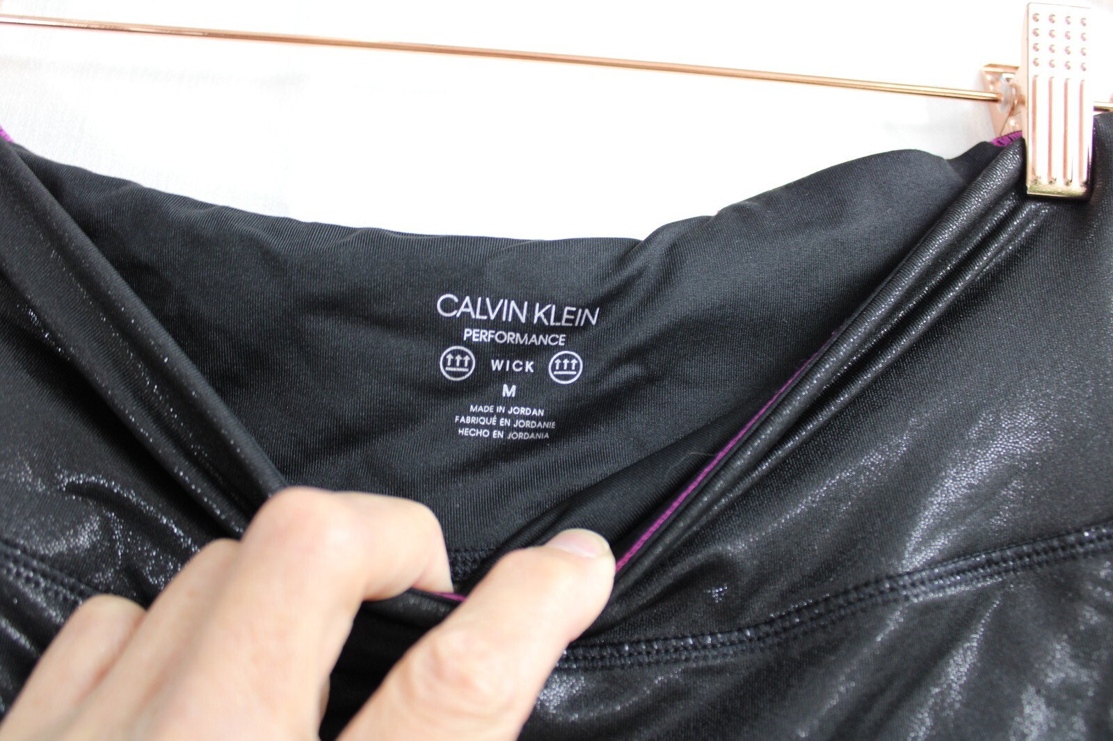 Women's Calvin Klein Performance Polyester Black … - image 4