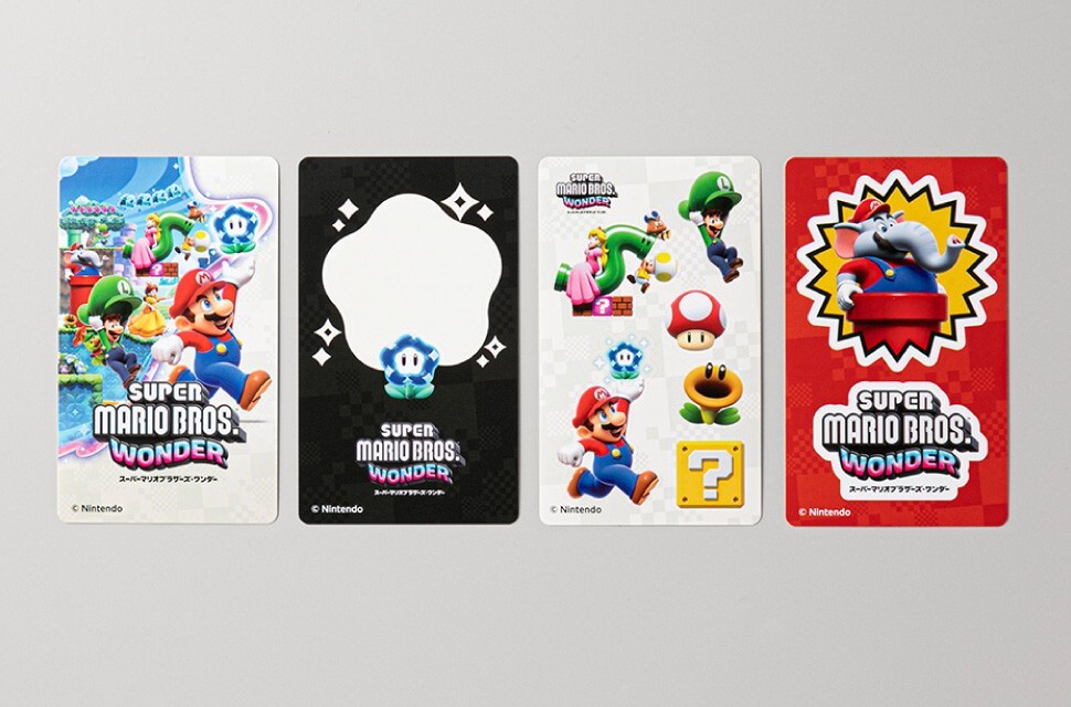 Nintendo Super Mario Bros. Wonder Sticker Complete Set Seven