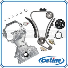 Timing Chain Kit Oil Water Pump for 2007-2015 Nissan Rogue Sentra 2.5L QR25D
