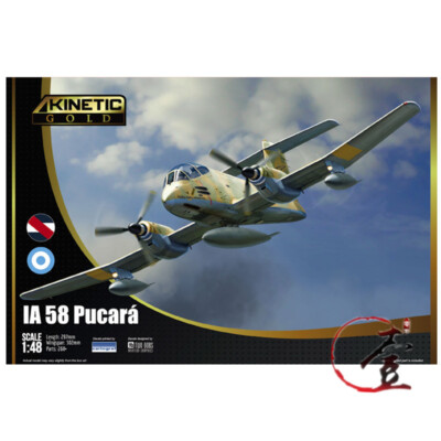 Kinetic K48078 1:48 Scale IA 58 Pucara Model Kit | eBay
