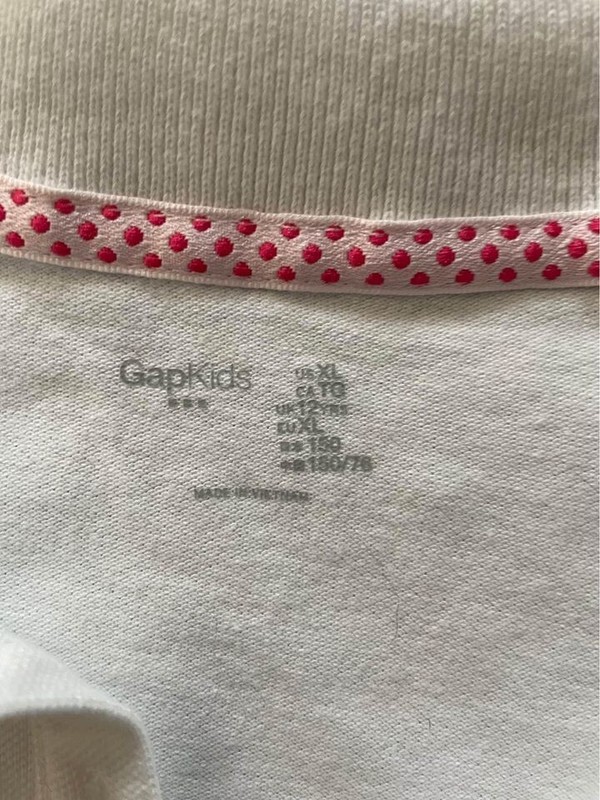 Girls Gap Uniform Polo Size XL