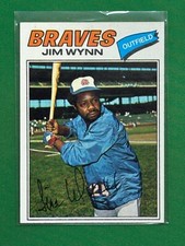 1977 Topps Baseball #165 Jim Wynn