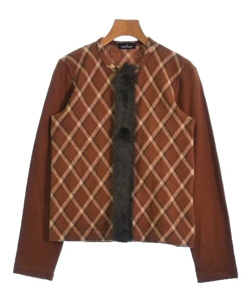 Xadrez Suéteres Femininos Comme Des Garcons