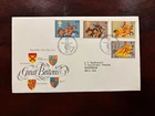United Kingdom 1974 - Medieval Warriors FDC stamps set Philatelic Bureau Edinbur
