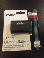 Vivitar Digital Camera Battery - Replaces Canon Lp-e6n - Brand Vivitar Digital Camera Battery - Replaces Canon Lp-e6n - Brand