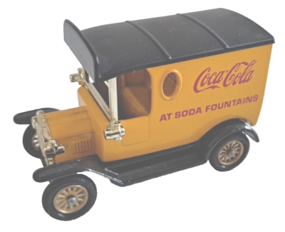LLEDO DAYS GONE FORD MODEL T DIECAST VAN COCA COLA SODA FOUNTAINS