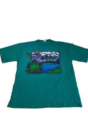 Vintage 90s Aurion South Westland New Zealand Tee Shirt XL