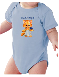 Infant Creeper Bodysuit One Piece T Shirt Me Guilty Cat Kitten K 258 Ebay