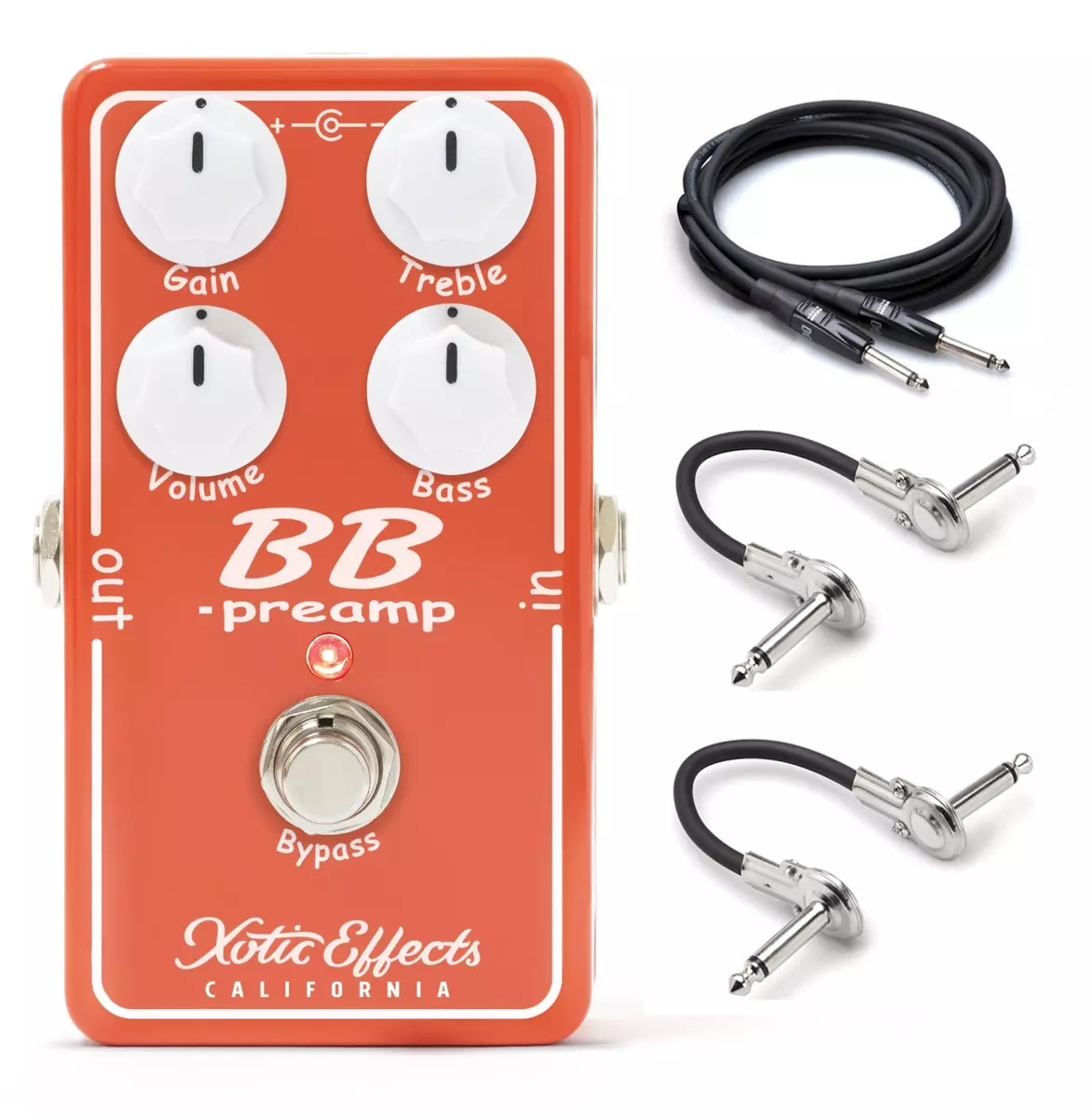 New Xotic Effects BB Preamp V1.5 Boost Guitar Effects Pedal