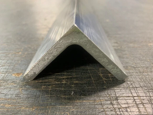 1/4" Thick x 2" x 2" Aluminum Angle x 40" Long, 6061 Aluminum - Image 3 of 3