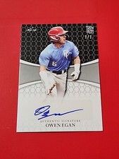 OWEN EGAN 2022 LEAF PERFECT GAME National Showcase BLACK AUTO 1/1 , UCLA BRUINS
