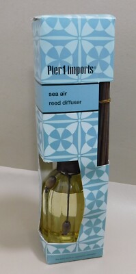 PIER 1 IMPORTS Reed Diffuser SEA AIR Full Size 10 Oz. NEW in Box Discontinued